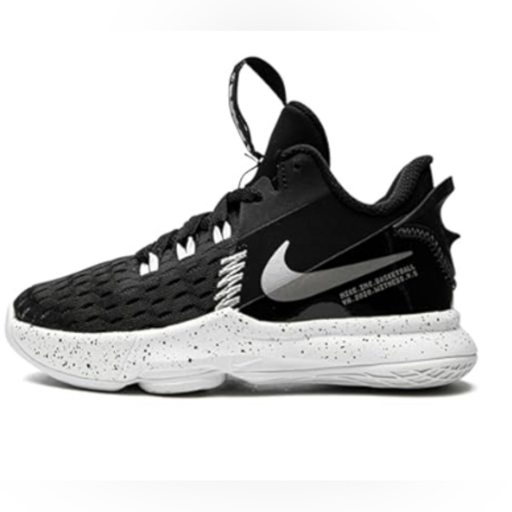 Nike Kids Black and White LeBron’s